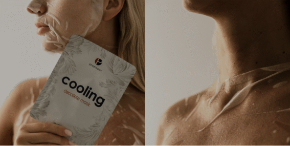 Pharmann Cooling Décolleté Mask -50 % – dekolteenaamio, 2 kpl/pakkaus